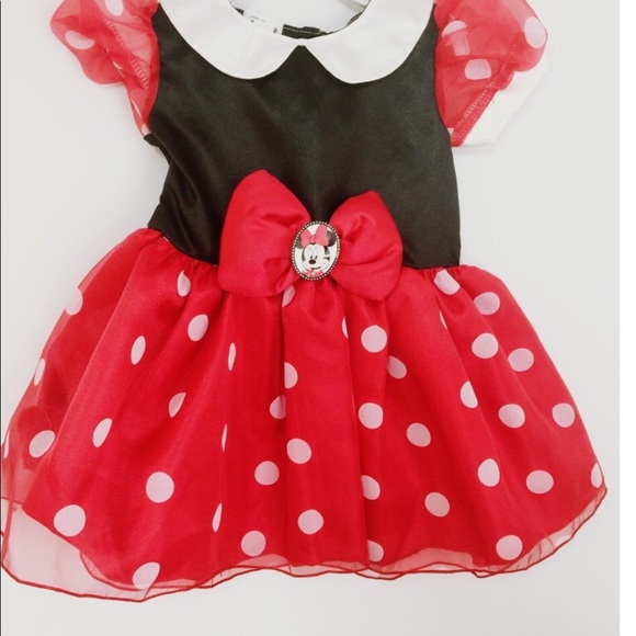 Disney Junior Minnie Toddlers Girls Dress New - Picture 5 of 8